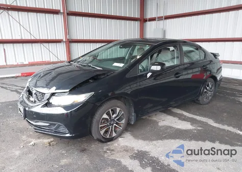 2013 Honda Civic Ex z USA, uszkodzony, nr VIN 19XFB2F88DE288747